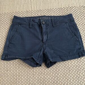 American Eagle navy shorties